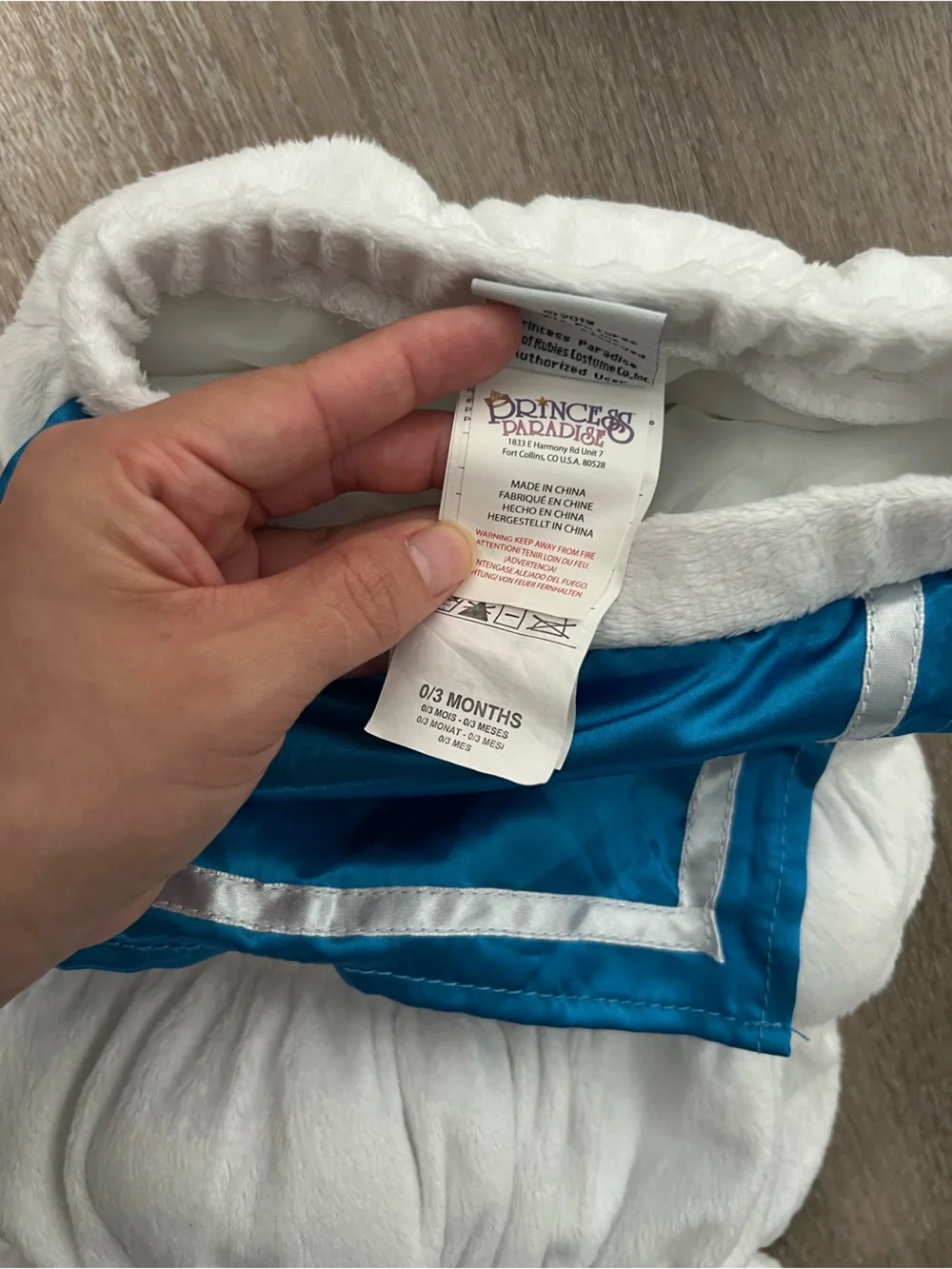 Baby Ghostbusters Stay Puft Swaddle Costume